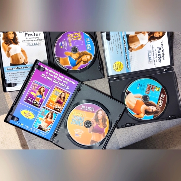 Set of 3 Jillian Michaels workout DVD's - Picture 3 of 3